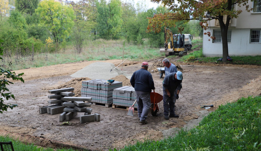 Započela izgradnja novog igrališta na Koševskom brdu