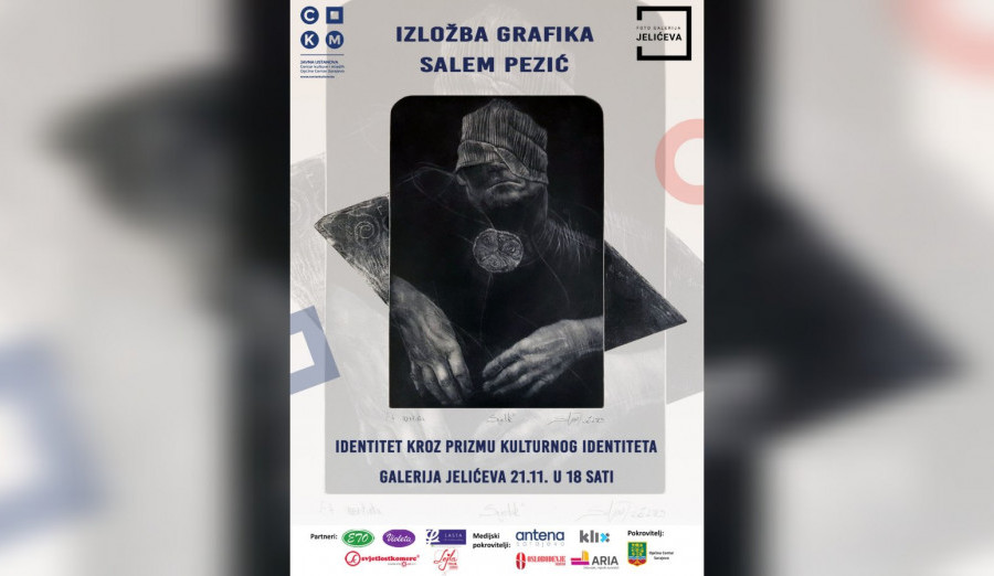 U četvrtak izložba grafika Salema Pezića