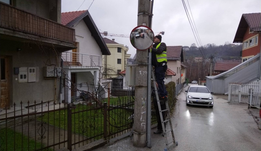 Nova saobraćajna signalizacija u Centru