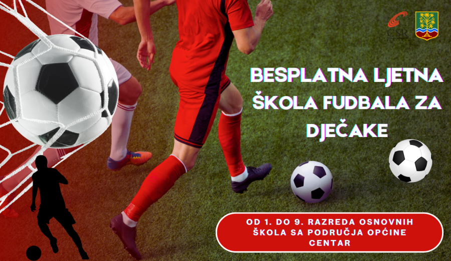 U ponedjeljak počinje besplatna ljetna škola fudbala za dječake