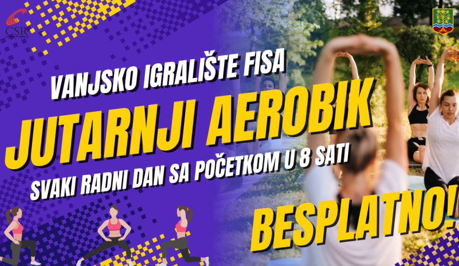Počela realizacija besplatnog projekta „Jutarnji aerobik“
