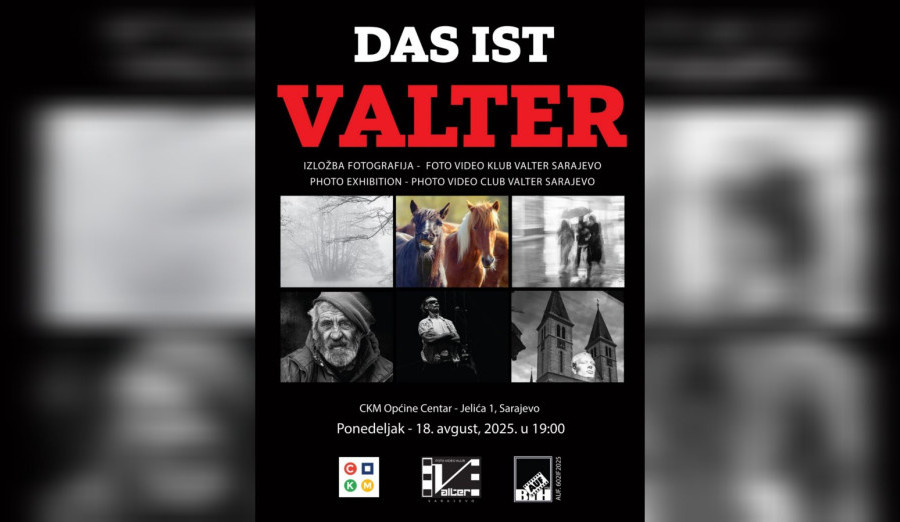 U ponedjeljak izložba fotografija Foto-video kluba „Valter“ Sarajevo