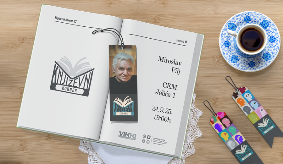 U srijedu 47. književni korner sa Miroslavom Piljem