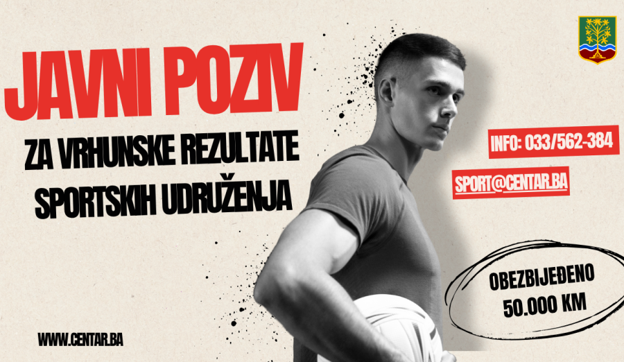 Nagrade za vrhunske rezultate sportskih udruženja sa Centra