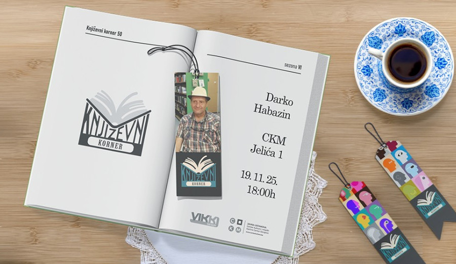 U srijedu 50. književni korner sa Darkom Habazinom
