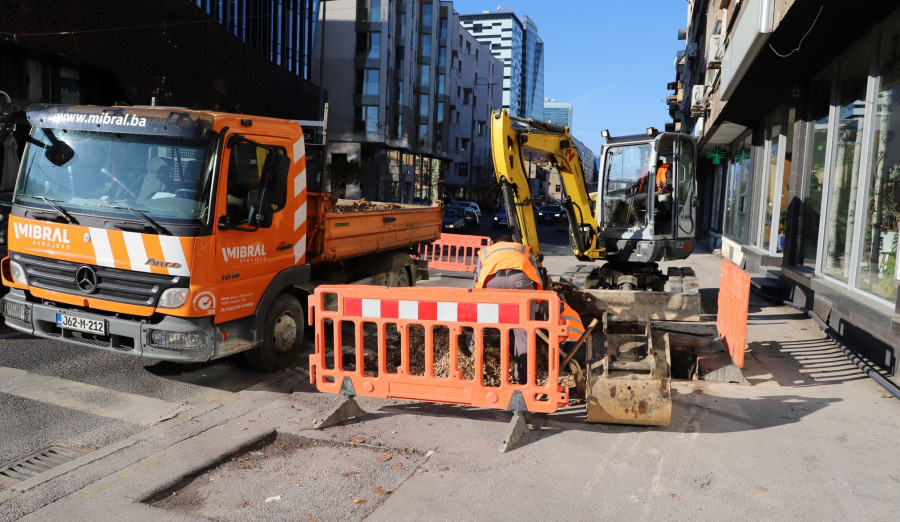 Započela rekonstrukcija distributivnog cjevovoda u Ulici Hiseta