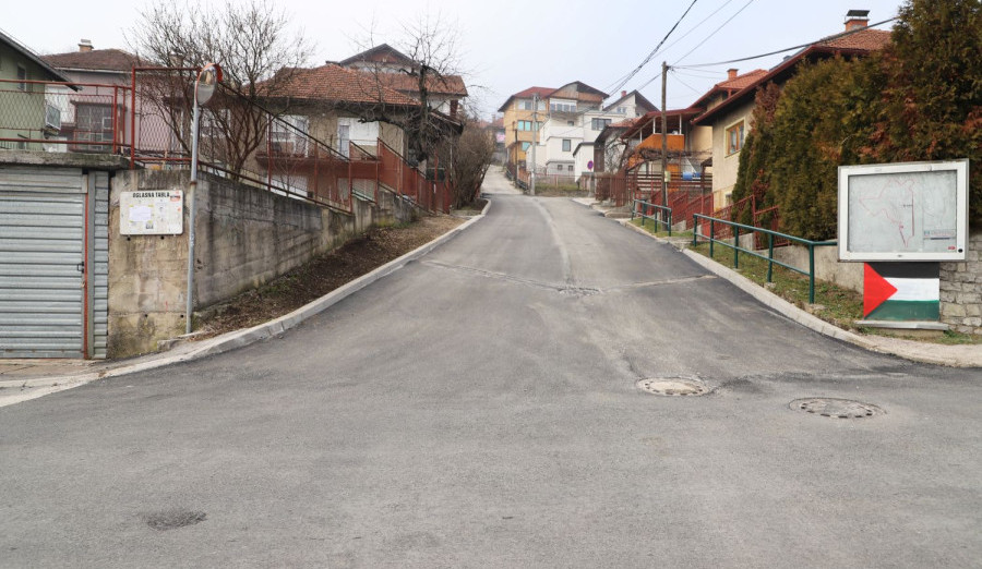 Završeni radovi na sanaciji dijela saobraćajnice Muhameda efendije Pandže