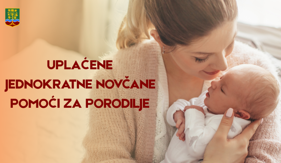Na račune 29 porodilja uplaćene jednokratne novčane pomoći