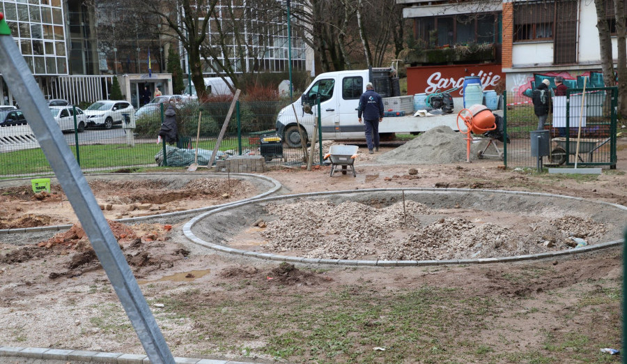 Započelo uređenje još jednog igrališta na Ciglanama