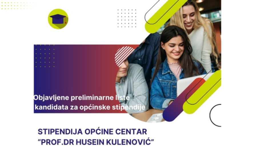 Objavljene preliminarne liste kandidata za općinske stipendije