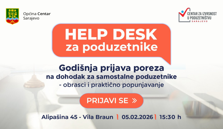 U četvrtak nova besplatna Help Desk sesija
