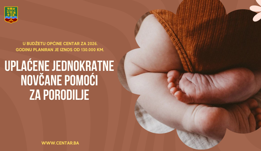 Na račune 24 porodilje uplaćene jednokratne novčane pomoći