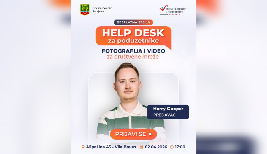 U četvrtak nova besplatna Help Desk sesija