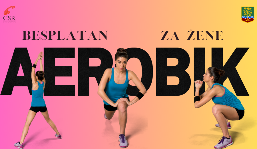 Besplatan aerobik za žene tri puta sedmično