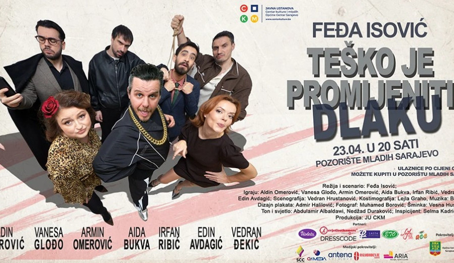 U četvrtak premijera predstave „Teško je promijeniti dlaku“