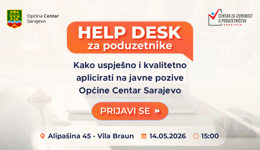 Naredne sedmice nova besplatna Help Desk sesija