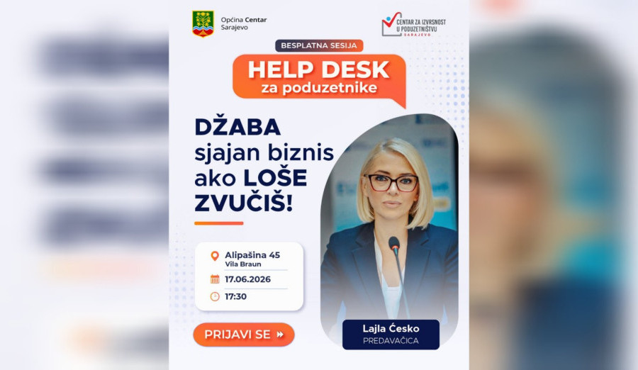U srijedu nova besplatna Help Desk sesija