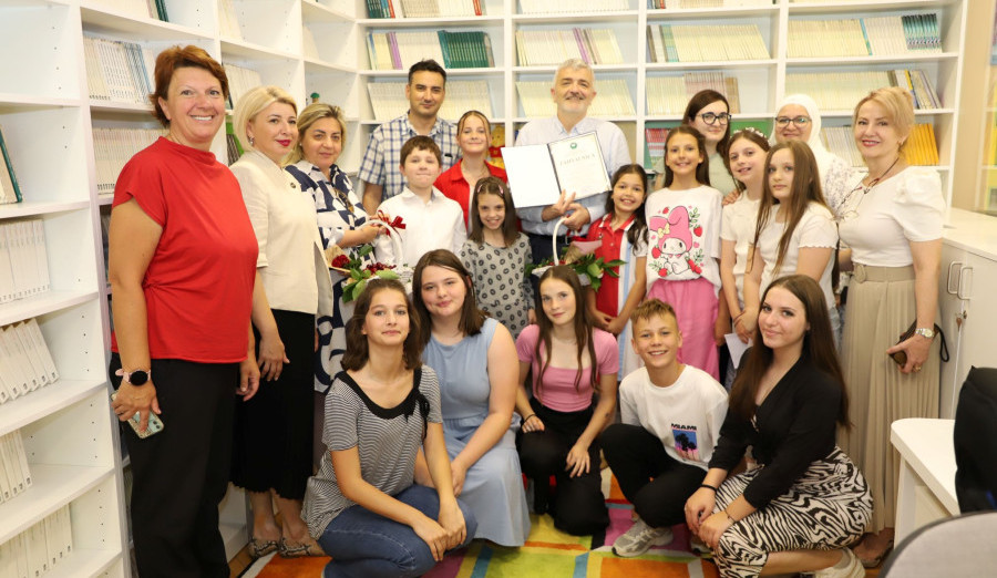 Obnovljene prostorije biblioteke u Osnovnoj školi „Hasan Kaimija“
