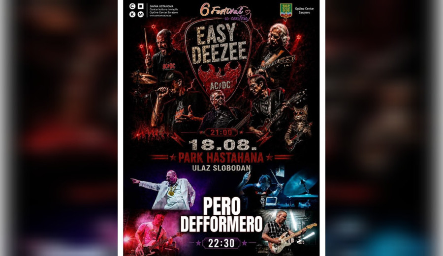 Rok koncert posvećen hitovima kultne grupe AC/DC