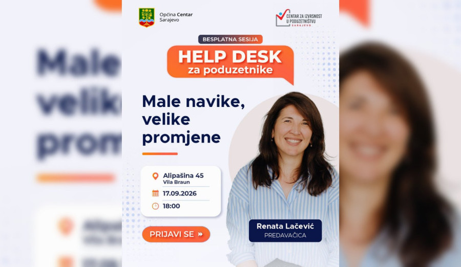 U četvrtak nova besplatna Help Desk sesija