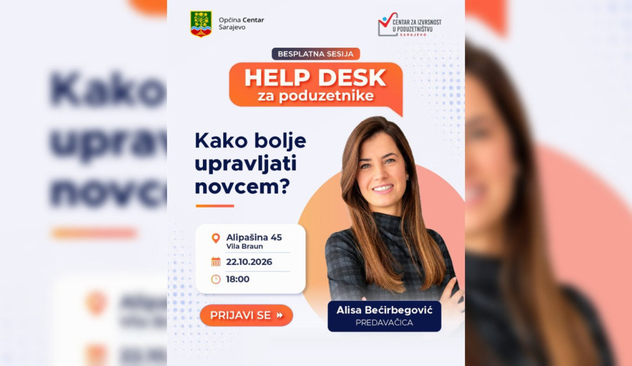 U četvrtak nova besplatna Help Desk sesija