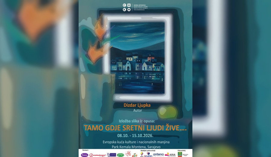 U četvrtak izložba slika Ljupke Dizdar