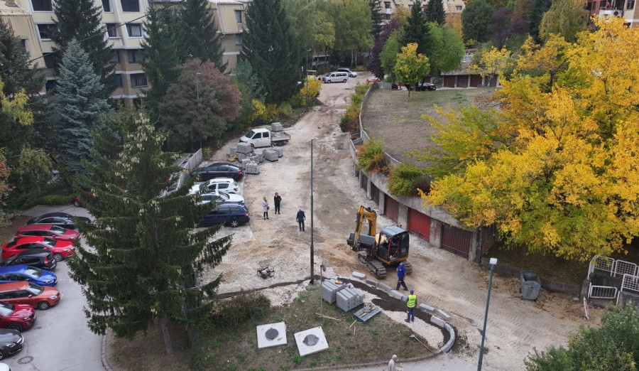 U toku radovi na drugom dijelu saobraćajnice u Ulici Hasana Sušića